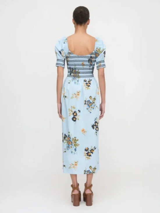 Hill House Home The Madeline Nap Dress in English Daisy Size Medium - Picture 2 of 5